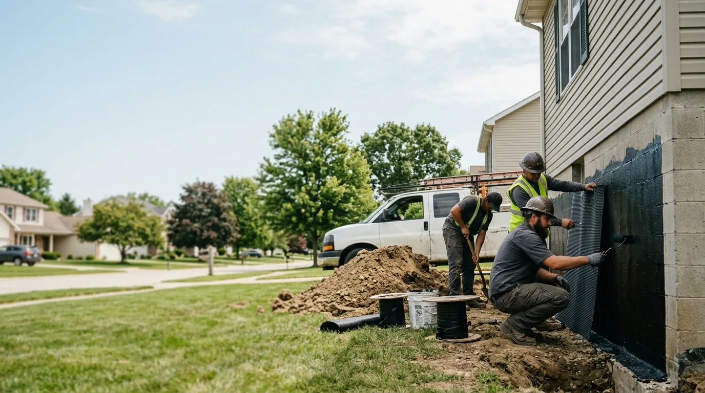 Basement Waterproofing in Gibson City, IL near me